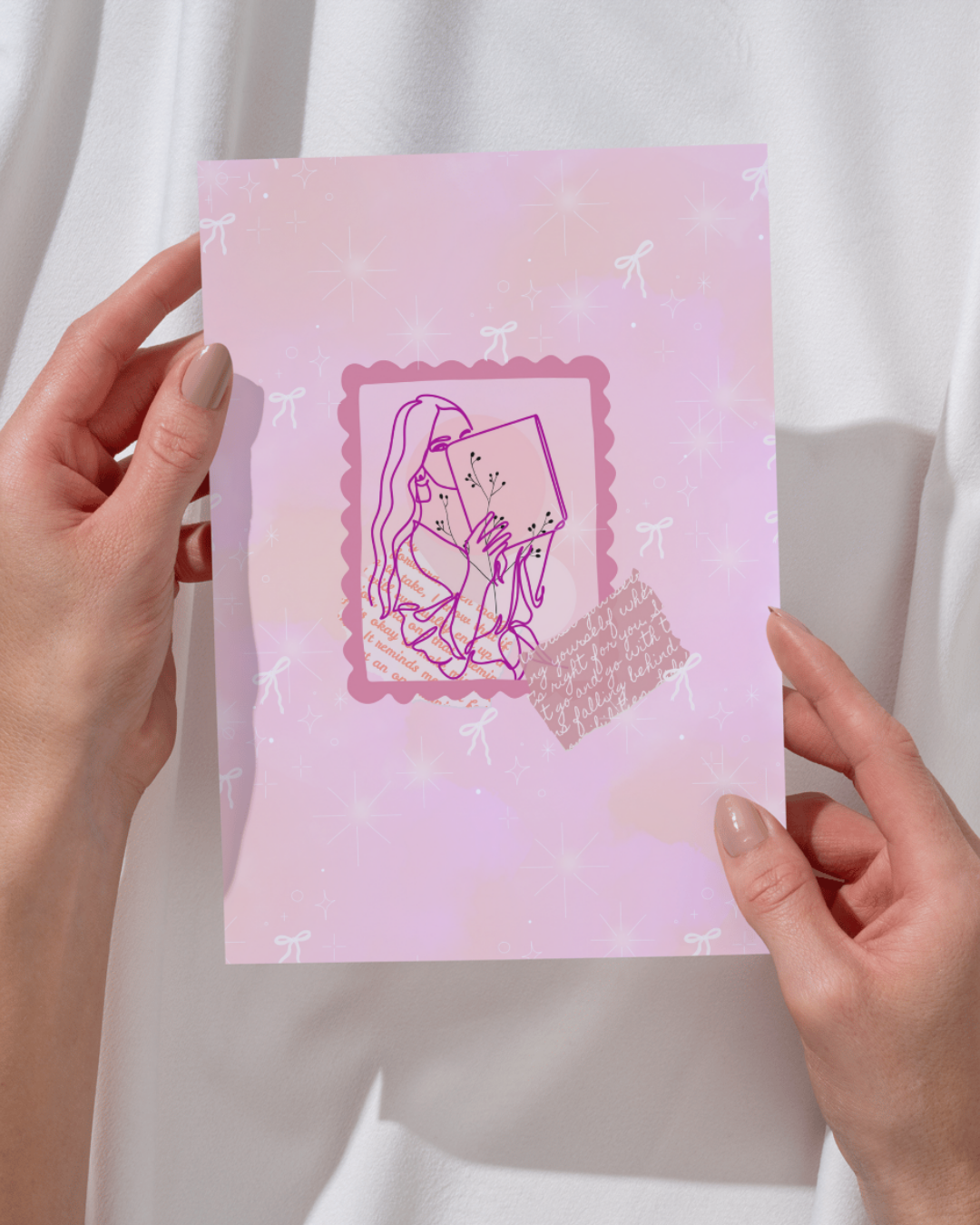 Deep in her Thoughts - Notebook by Writtini