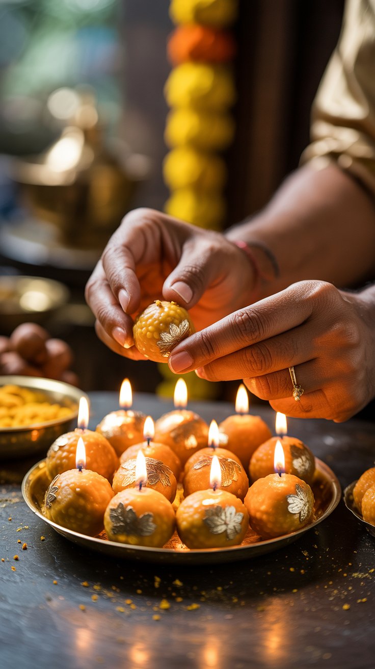 Laddoo Candle (Bulk Order – Min 300 pcs)