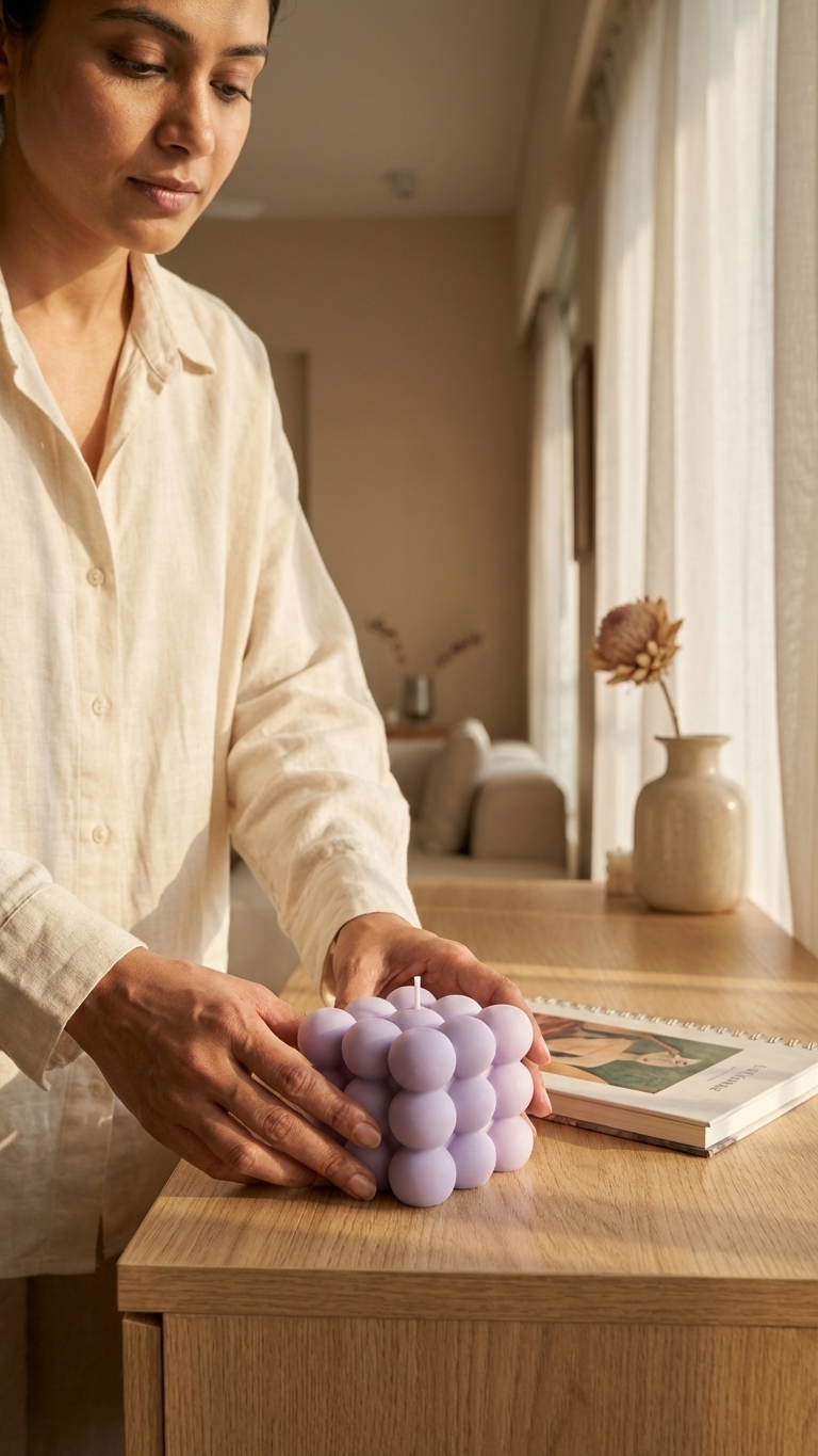 The Bubble Cube Set – Lavender