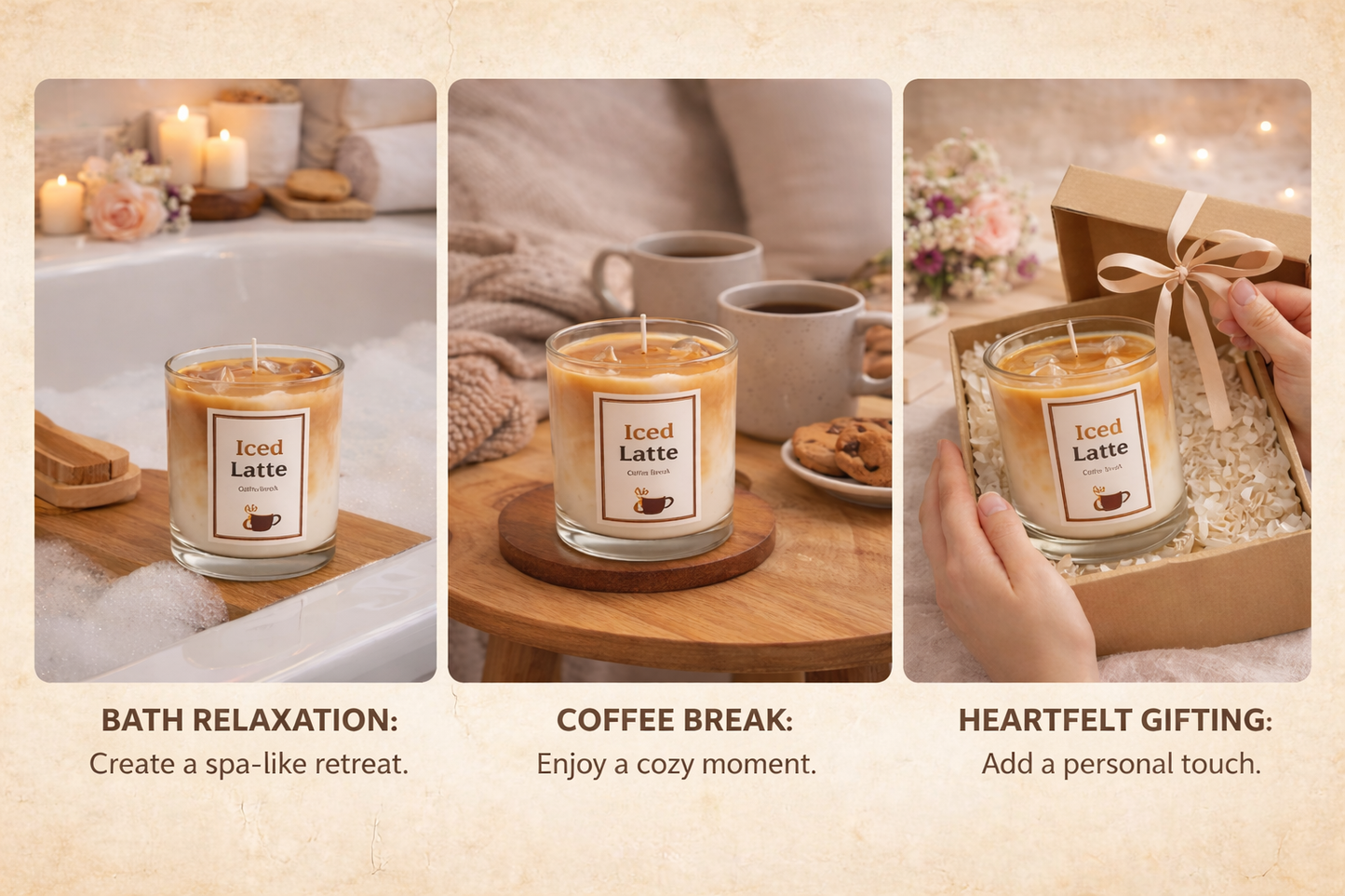 Ice Coffee Candles