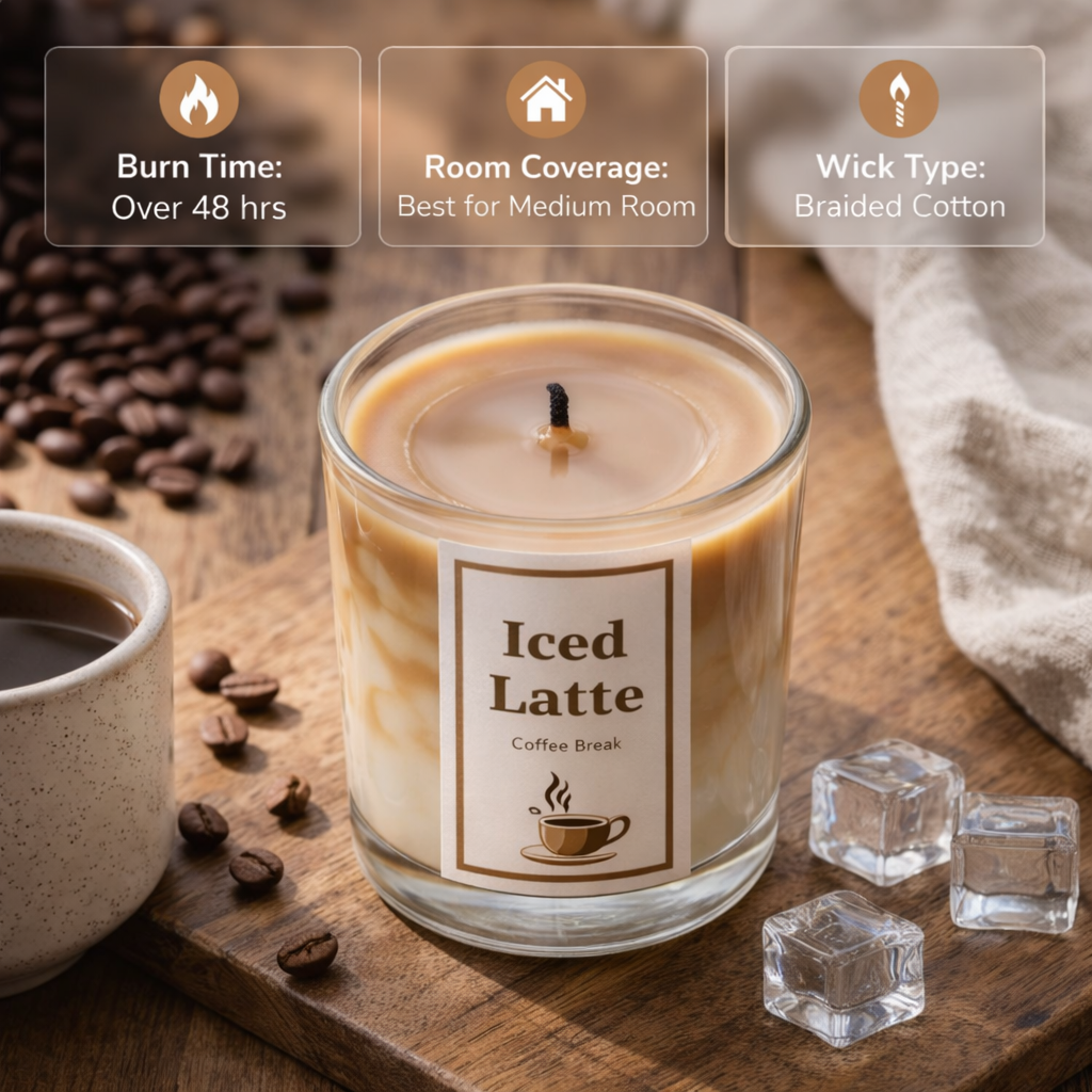 Ice Coffee Candles