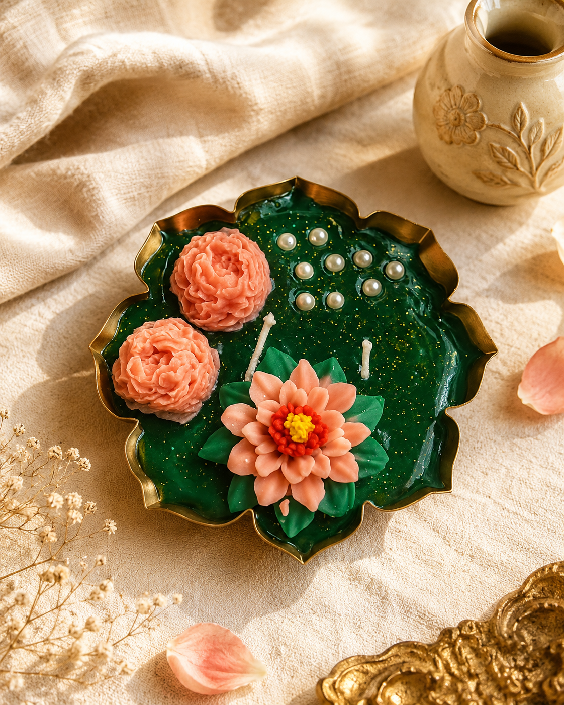 Lotus Urli – Pink Bloom Edition