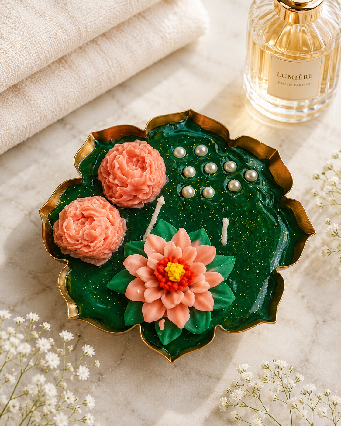 Lotus Urli – Pink Bloom Edition