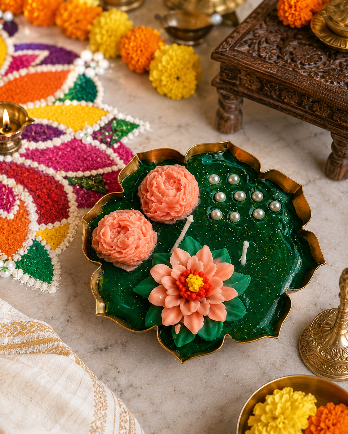 Lotus Urli – Pink Bloom Edition