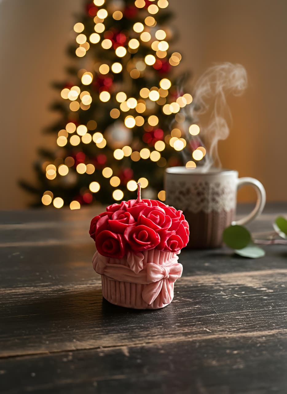 Floral Bouquet Candle
