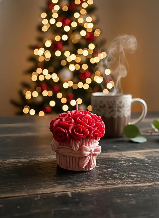 Floral Bouquet Candle